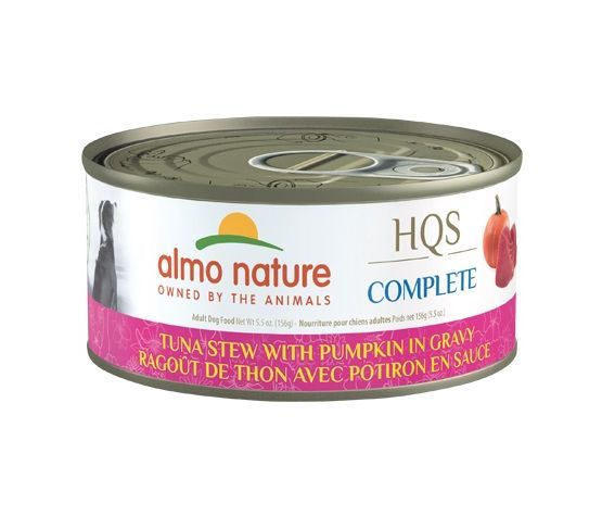 ALMO NATURE - HQS Complete - Tuna  Stew &amp; Pumpkin in Gravy, Format: 156g