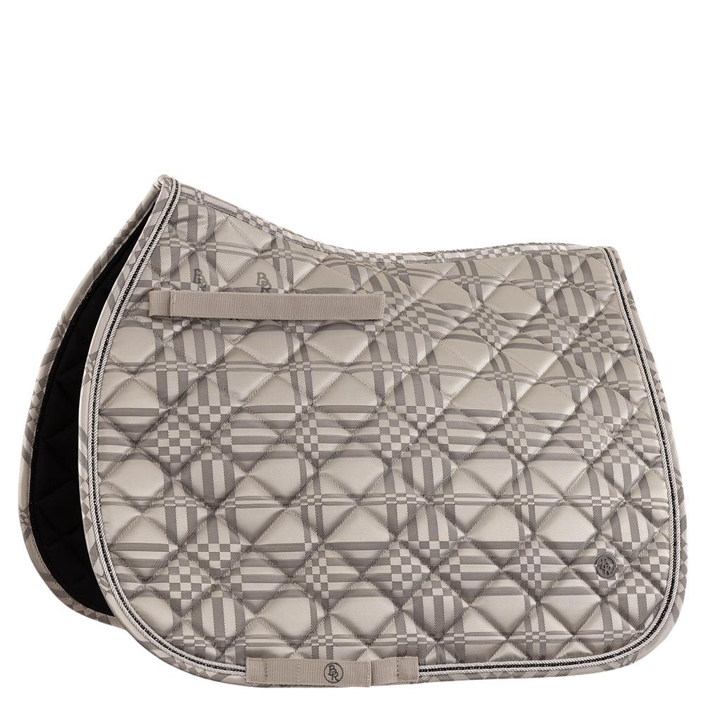 BR EQUESTRIAN - Saddle Pad Enya General Purpose Dove, Size: Full