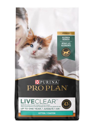 PROPLAN - LiveClear kitten food, Flavor: Poulet &amp; Riz, Format: 1.45kg