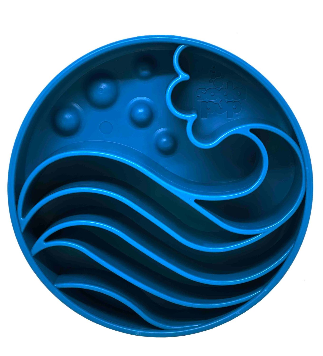 SODAPUP - Wave Design eBowl, Color: Bleu