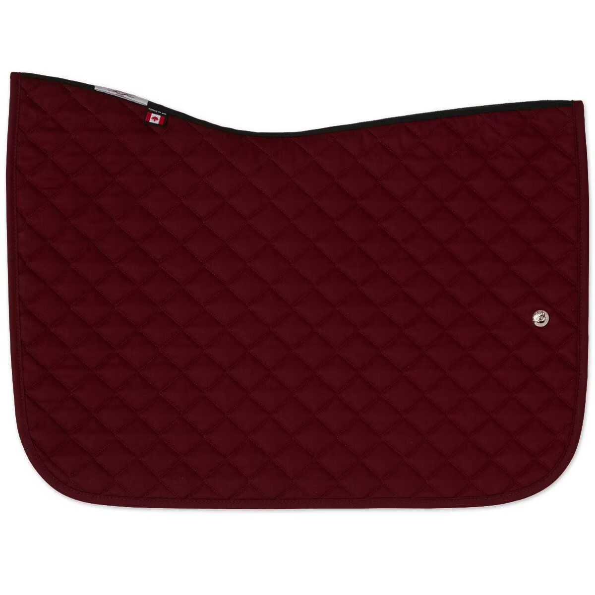 OGILVY EQUESTRIAN - Burgundy Jumper Baby Pad, Piping: Aucun, Binding: Burgundy