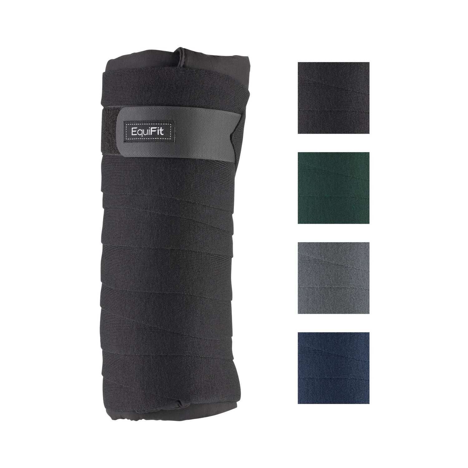 EQUIFIT - Standing bandages, Color: Noir, Size: One size