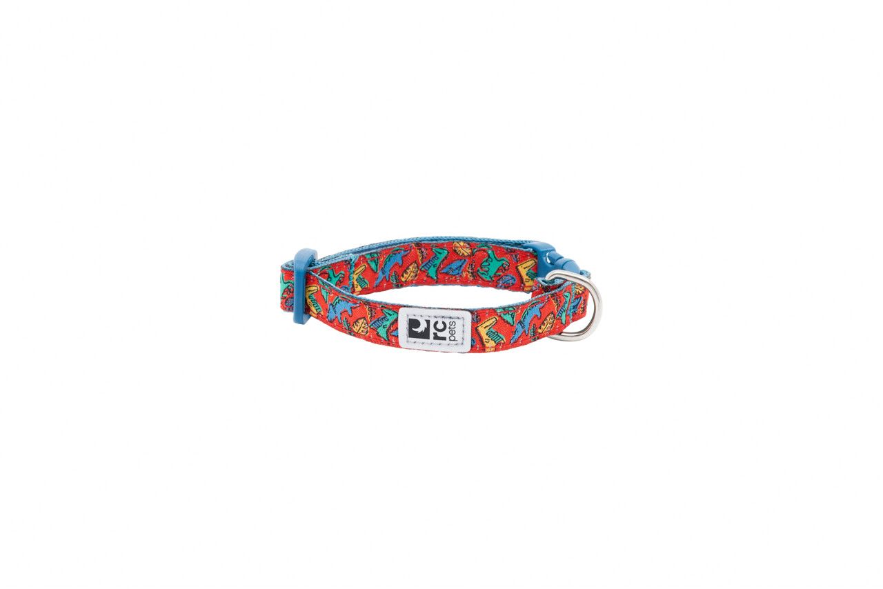 RC PETS - Jurassic Pack Petite Clip Collar, Size: XXSmall