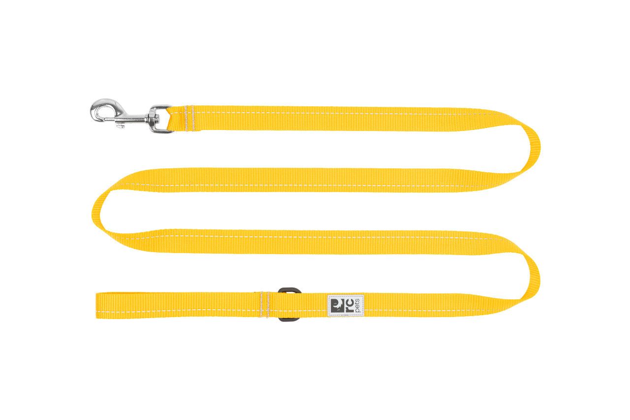 RC PETS - Primary Marigold Leash, Size: 1&#39;&#39; x 6&#39;