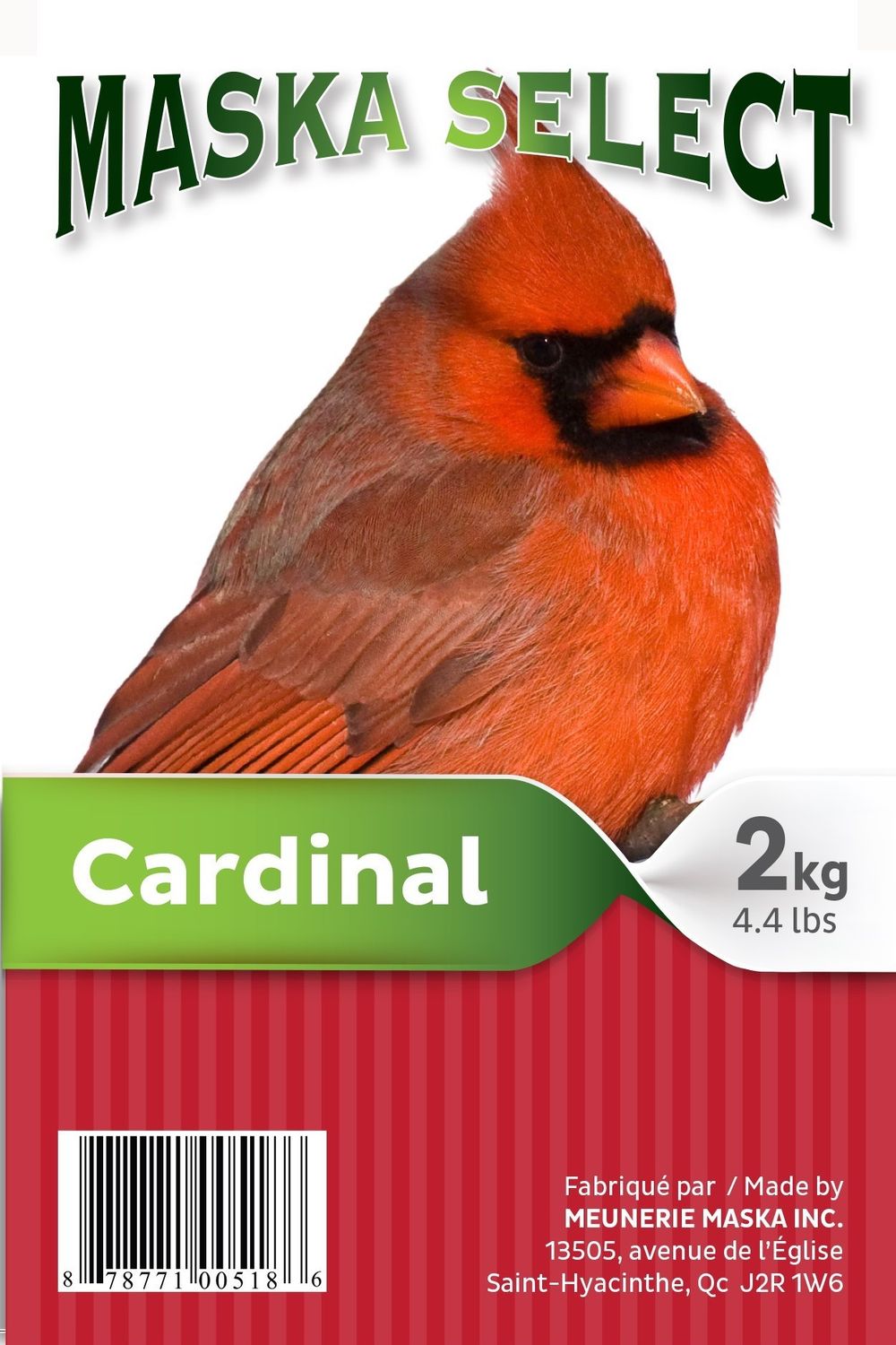 MASKA SELECT - Northern Cardinal MS Mix, Format: 2kg