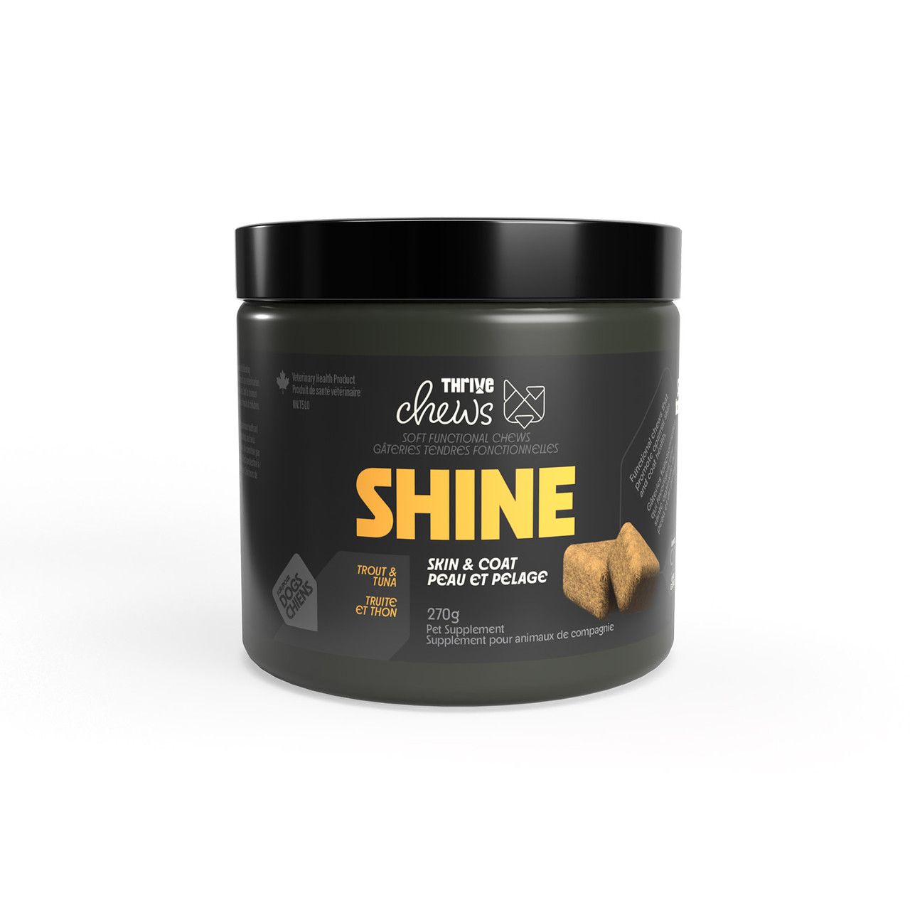 THRIVE - Shine Skin &amp; Coat Soft Functional Chews, Format: 270g