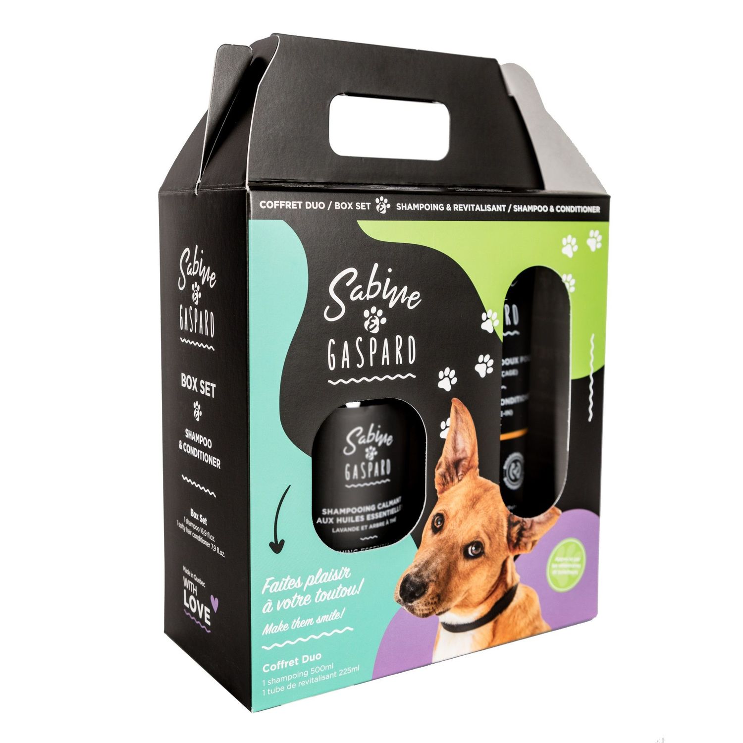 SABINE &amp; GASPARD - Shampoo &amp; Conditioner Box Set, Type: Lanoline