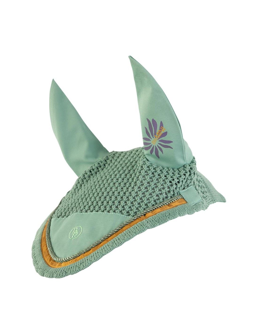 BR EQUESTRIAN - Feldspar Mini Horse Ear Bonnet, Size: Shetland, Color: Fledspar