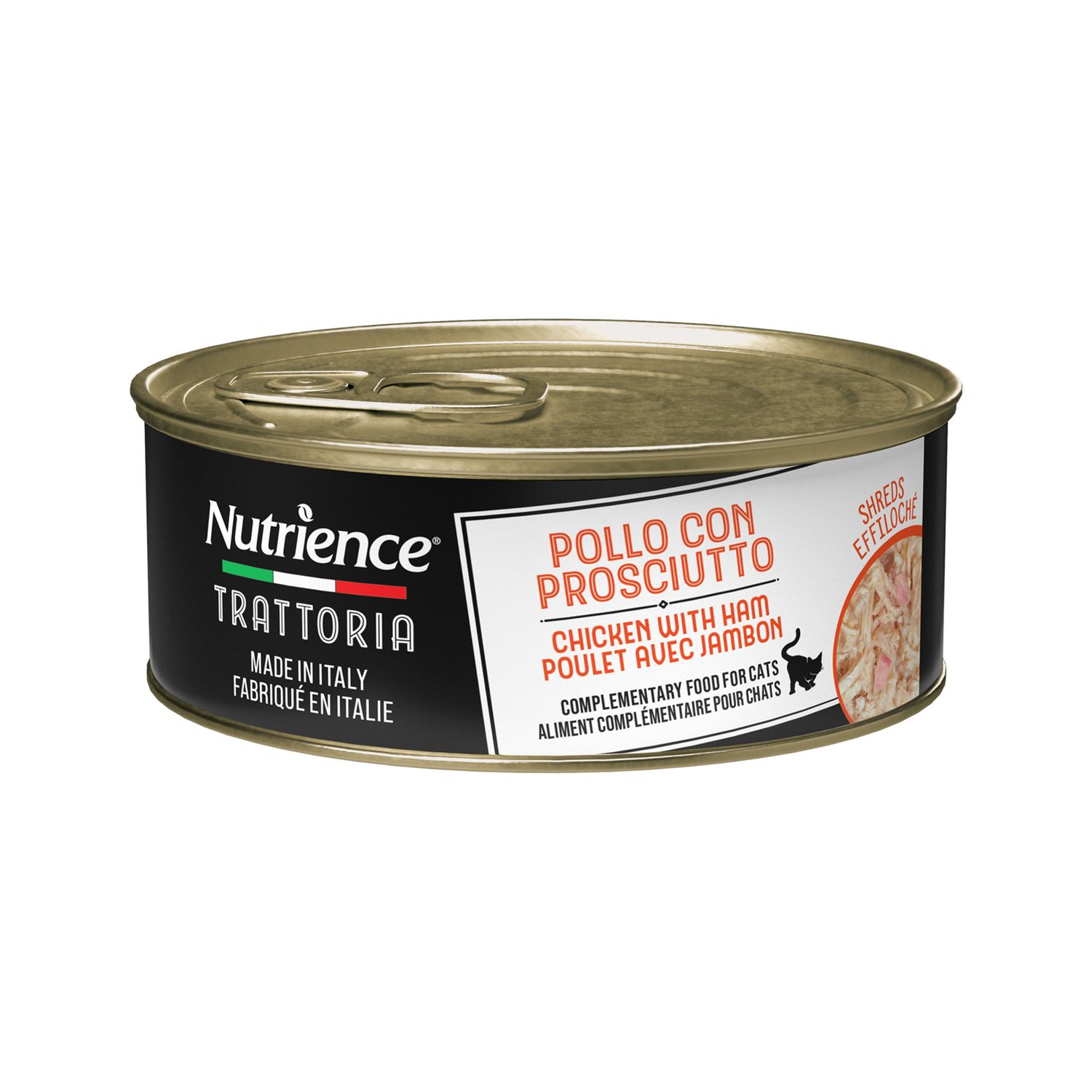 NUTRIENCE - Trattoria Pollo Con Prosciutto, Size: 70g