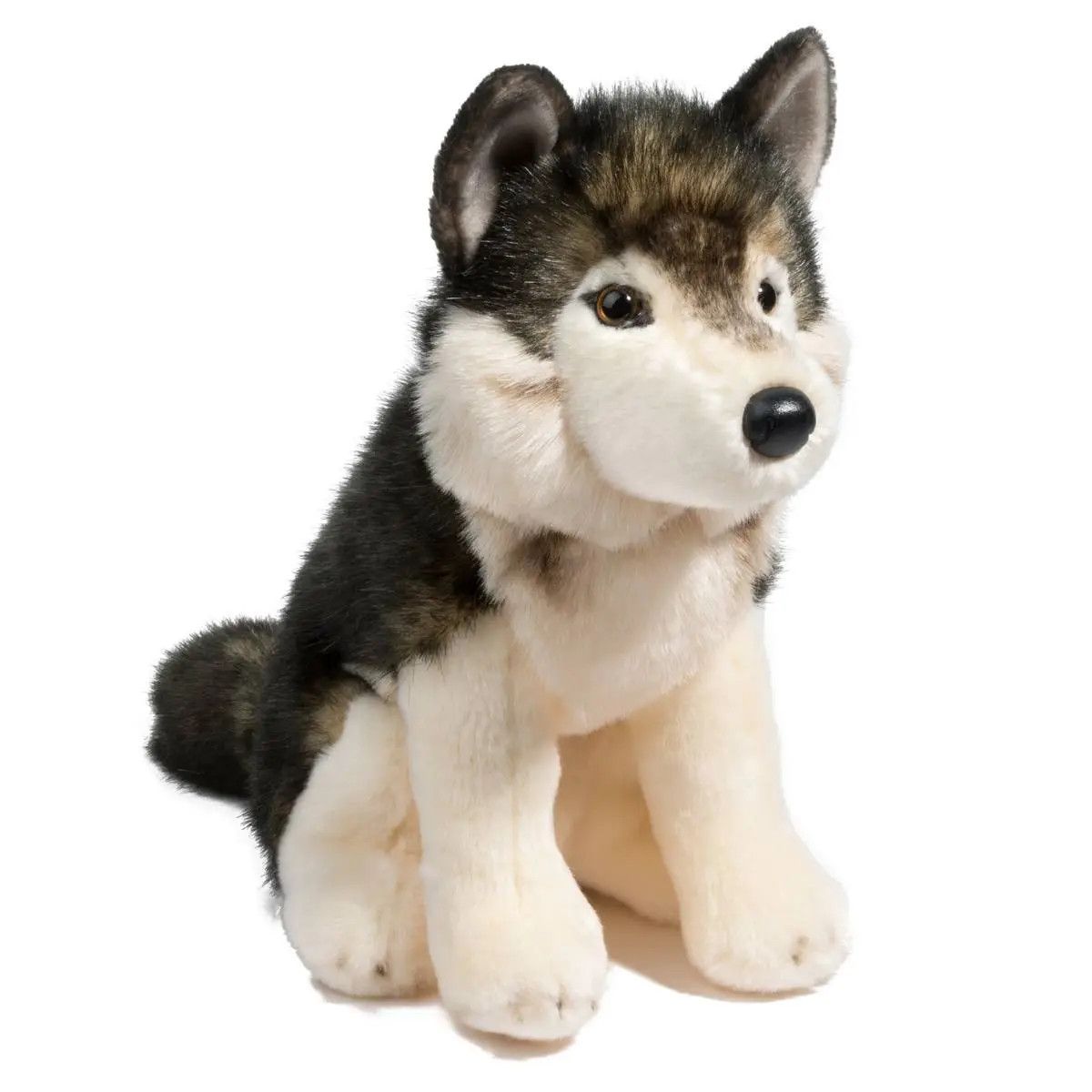DOUGLAS - Atka the Golden Eye Wild Wolf, Size: 11''