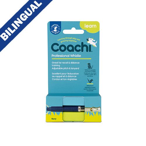 COMPANY OF ANIMALS - Coachi Dog Training Whistle, Color: Navy