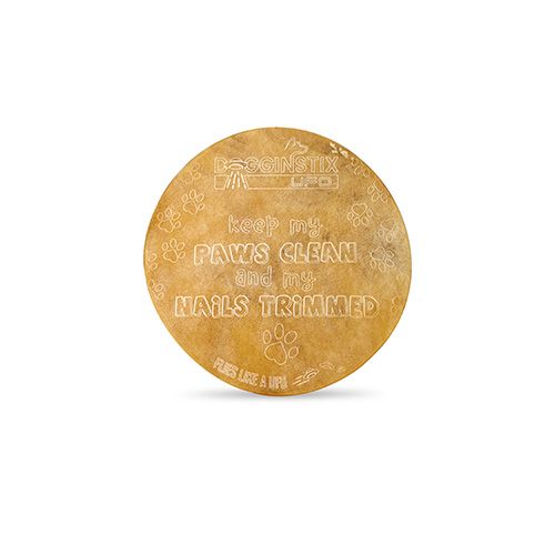 DOGGINSTIX - Beef Collagen UFO Disc, Size: 9.75&#39;&#39;