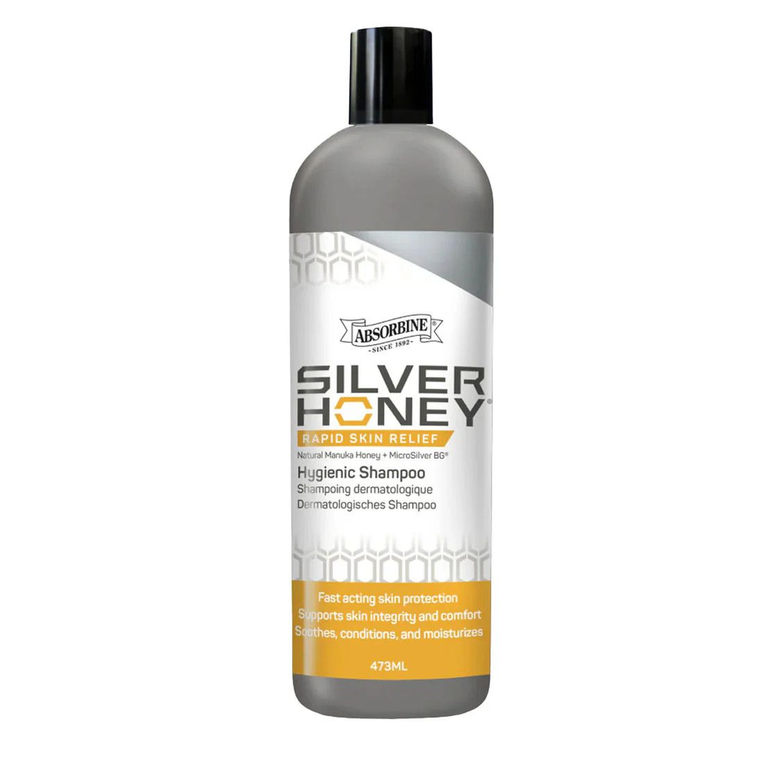 ABSORBINE - Silver Honey Medicated Shampoo, Format: 473ml