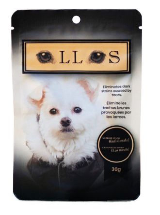OLLOS - Eye Care Powdered Dog Supplement, Format: 15g