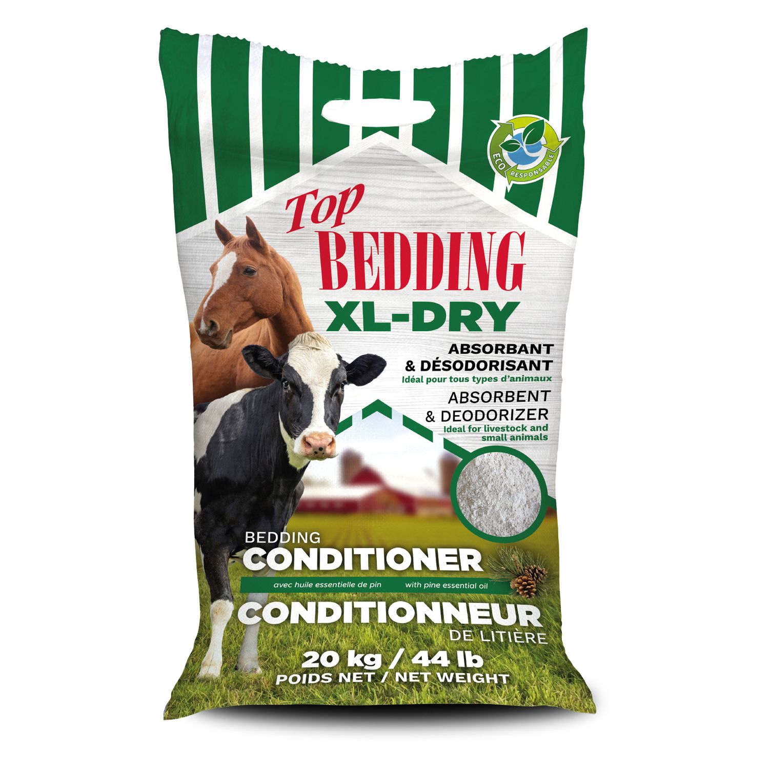 TOP BEDDING - XL-Dry Bedding Conditioner, Format: 20kg