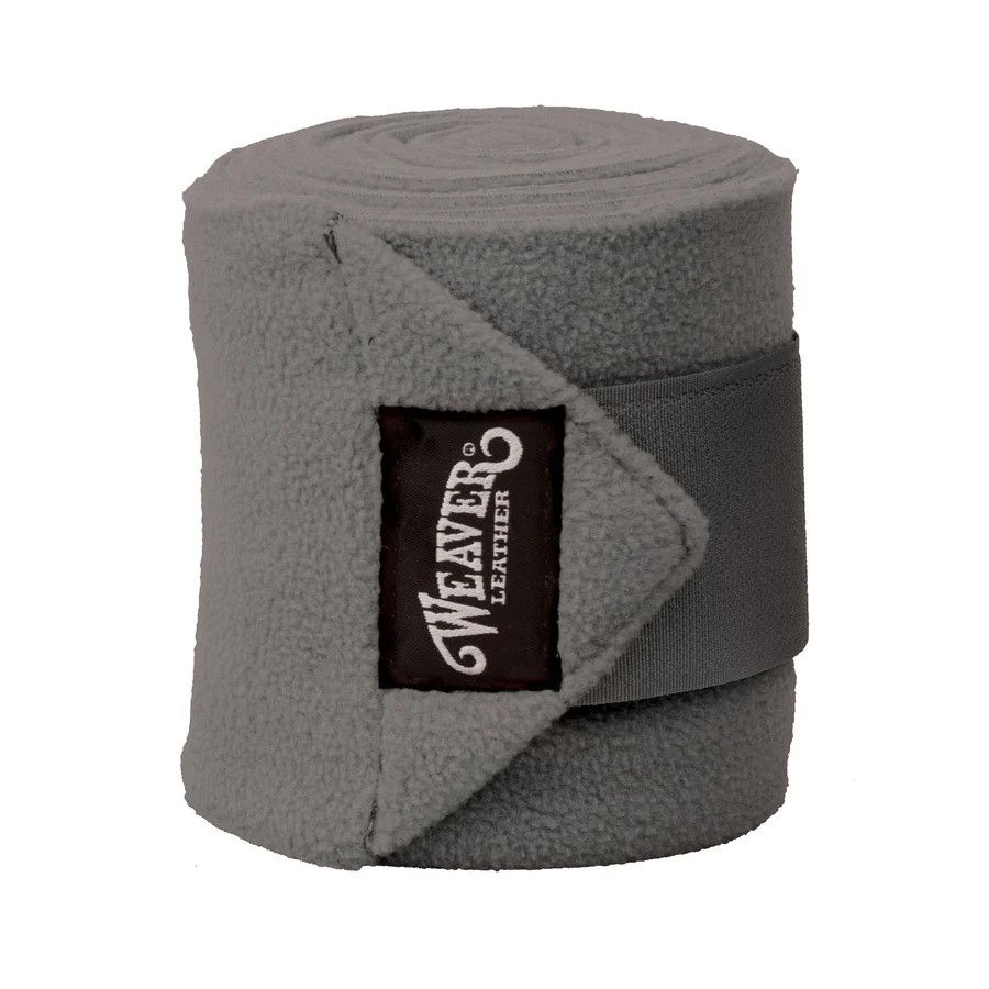 WEAVER - Steel Polo Leg Wraps 240g Fleece, Size: 4 Pack