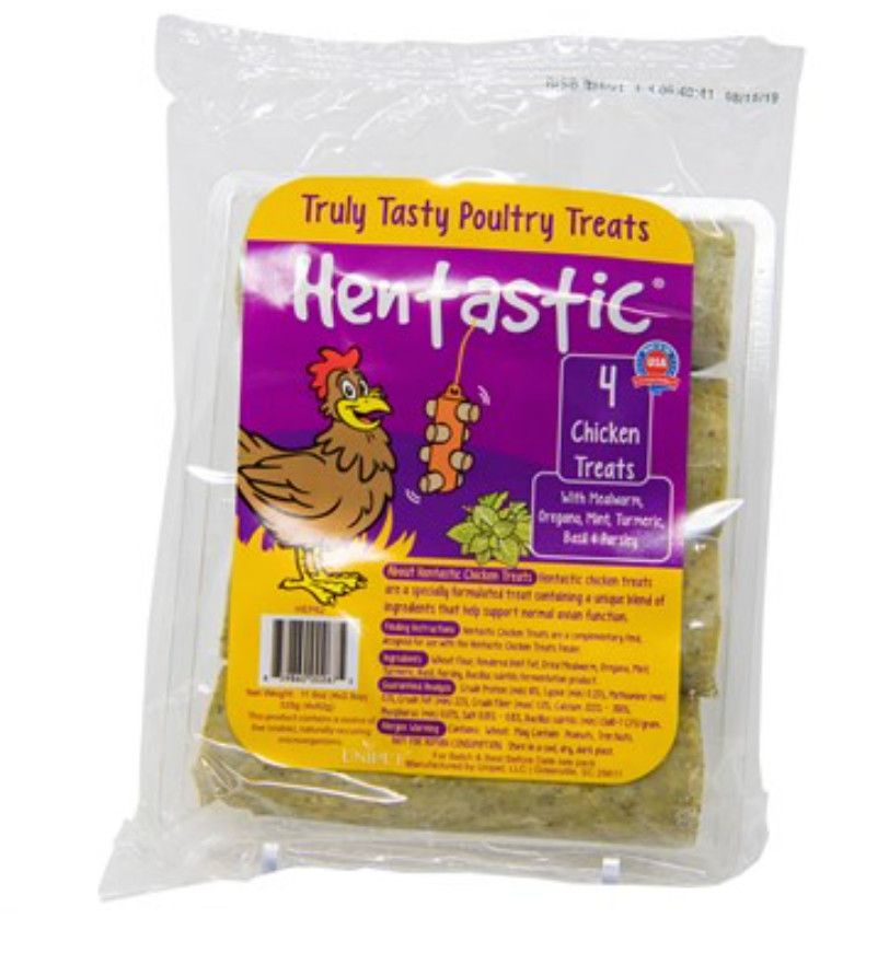 HENTASTIC - Mealworm, Oregano, Mint &amp; Turmeric Chick Sticks, Size: 4 Pack