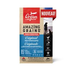 ORIJEN - Amazing Grains Original Recipe, Size: 1.8kg
