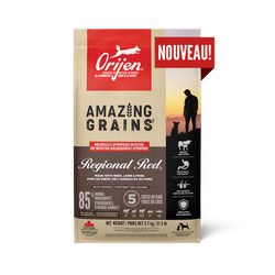 ORIJEN - Amazing Grains Regional Red Recipe, Size: 1.8kg