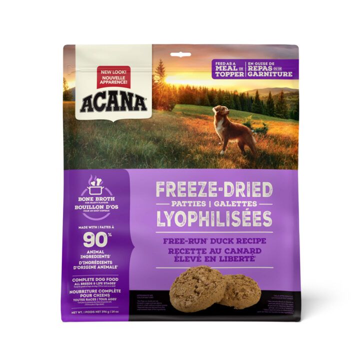 ACANA - Freeze-Dried Patties Free-Run Duck Recipe, Size: 397g