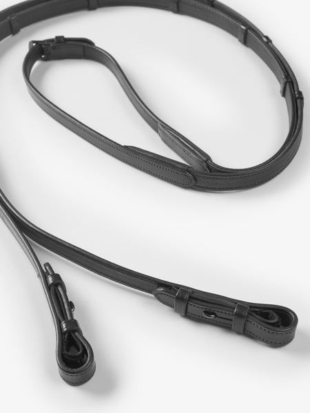 PS OF SWEDEN - Dubai Flat Dressage Reins Black