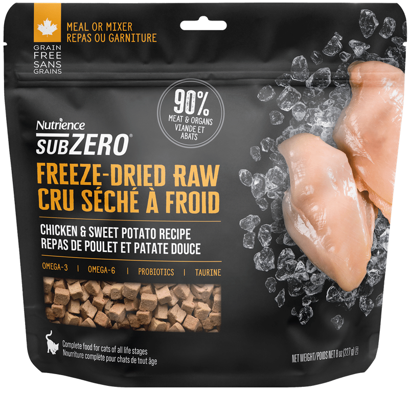 NUTRIENCE - Freeze-Dried Raw Chicken &amp; Sweet Potato Cat Food