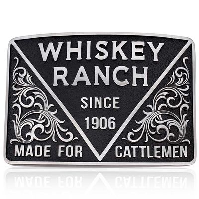 MONTANA SILVERSMITHS - 1906 Cattleman Whiskey Ranch Buckle