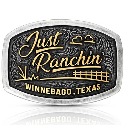 MONTANA SILVERSMITHS - Dale Brisby Texas Homestead Buckle
