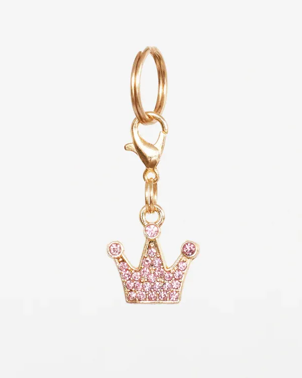 LUXY CHARMS - Crown Gold and Pink