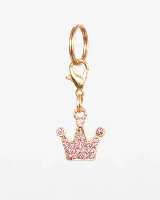 LUXY CHARMS - Crown Gold and Pink