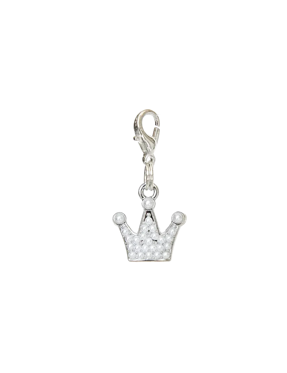 LUXY CHARMS - Pearl Crown White
