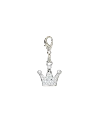 LUXY CHARMS - Pearl Crown White