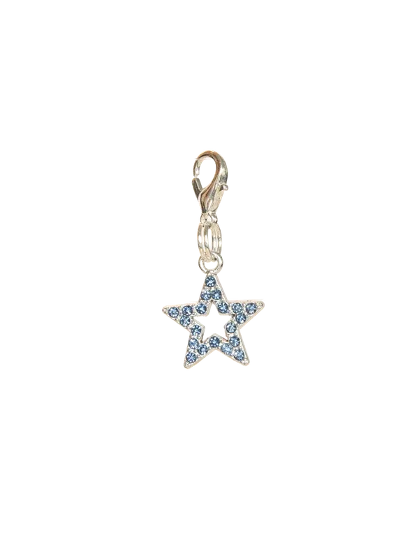 LUXY CHARMS - Blue Rhinestone Star