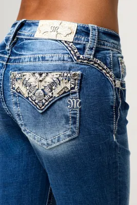 MISS ME - Brockman BootCut Jeans