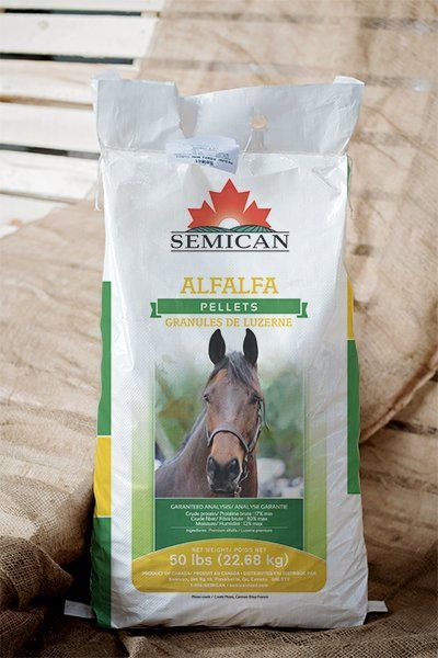 SEMICAN - Alfalfa pellets, Format: 22.68kg