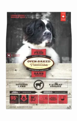 OVEN-BAKED TRADITION - Grain-Free Lamb Dog Food for Large Breed Dogs