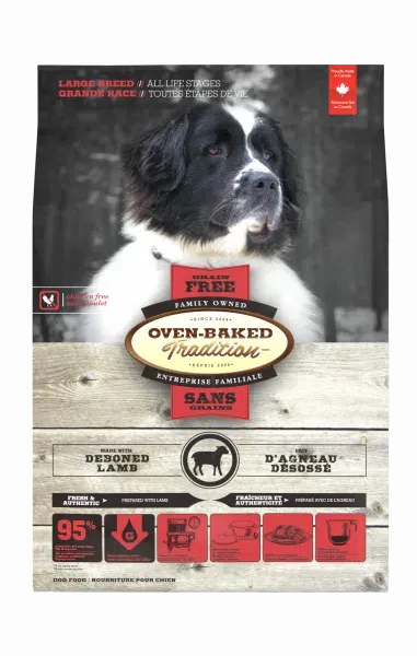 OVEN-BAKED TRADITION - Grain-Free Lamb Dog Food for Large Breed Dogs, Size: 5lb