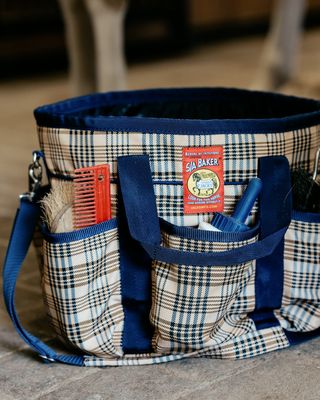 5/A BAKER - Deluxe Grooming Tote with Originial Baker Plaid
