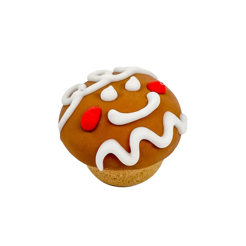 BOSCO &amp; ROXY&#39;S - Holiday Gingerbread Buddy Cupcake Biscuit