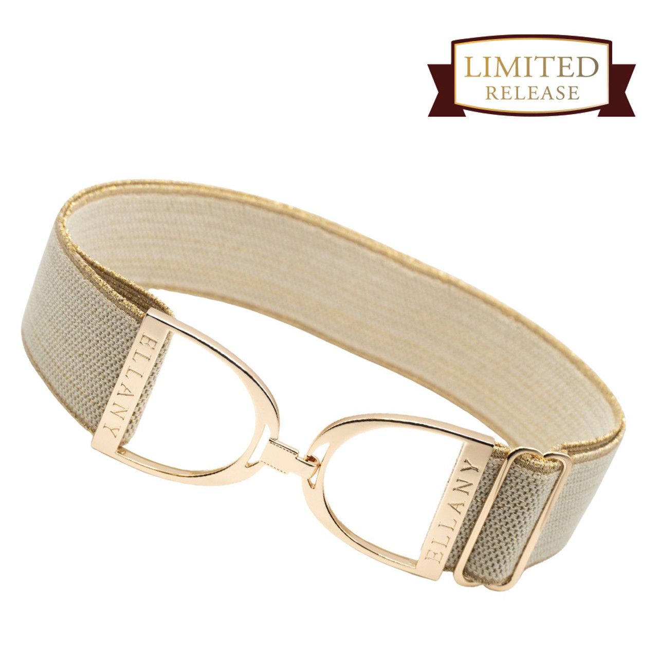 ELLANY - Elastic Belt 2&quot; Dakota &amp; Gold