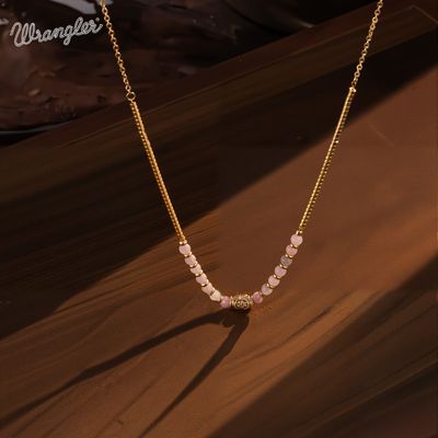 WRANGLER - Western 14K Chain Boho Necklace Retro Pendant