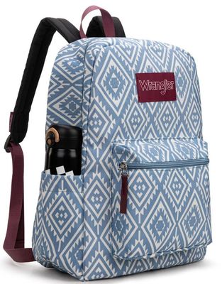 WRANGLER - Aztec Denim Print Backpack