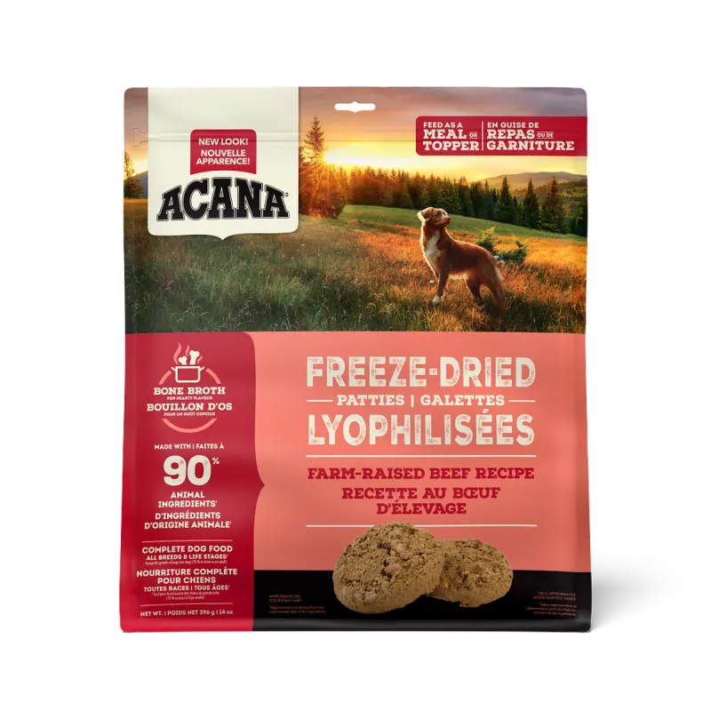 ACANA - Freeze-Dried Patties Farm-Raised Beef Recipe