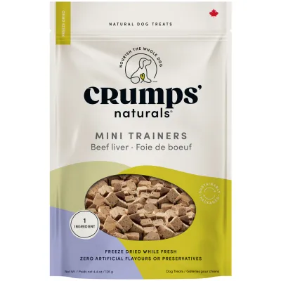 CRUMPS&#39; NATURALS - Mini Trainers Beef Liver