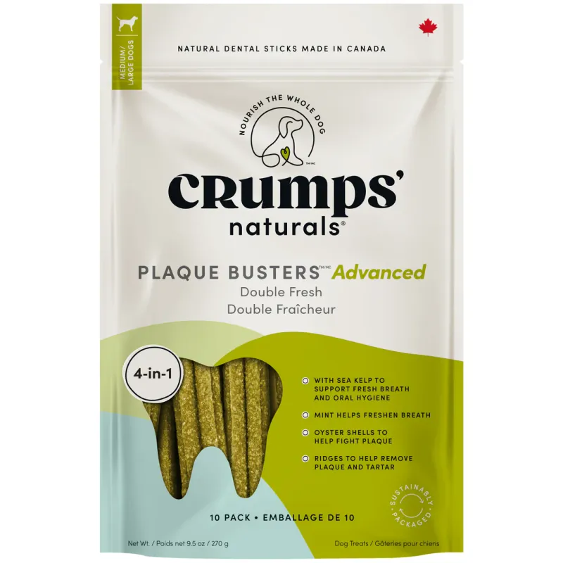 CRUMPS - Plaque Busters Advanced Double Fresh Dental Sticks