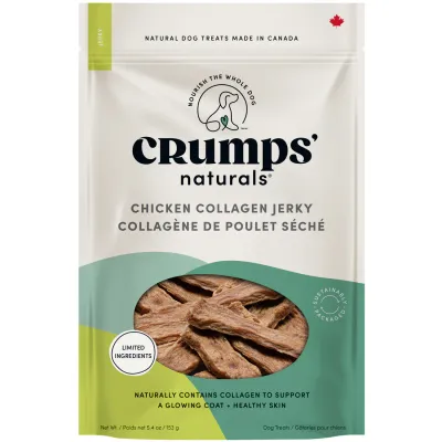 CRUMPS' NATURALS - Chicken Collagen Jerky CRUMPS' NATURALS - Chicken Collagen Jerky