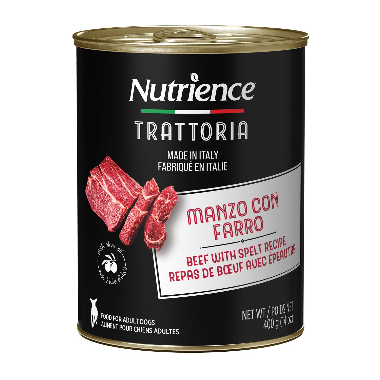 NUTRIENCE - Trattoria Manzo Con Farro, Size: 400g