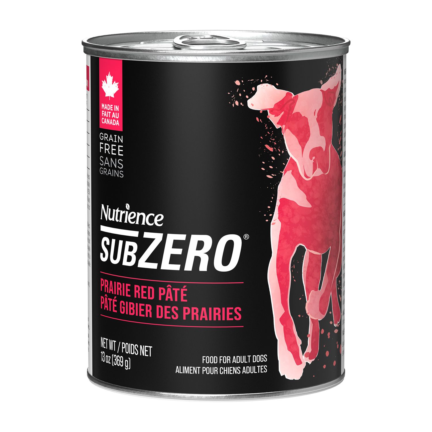 NUTRIENCE - SubZero Prairie Red Meat Pâté for Dogs, Size: 369g