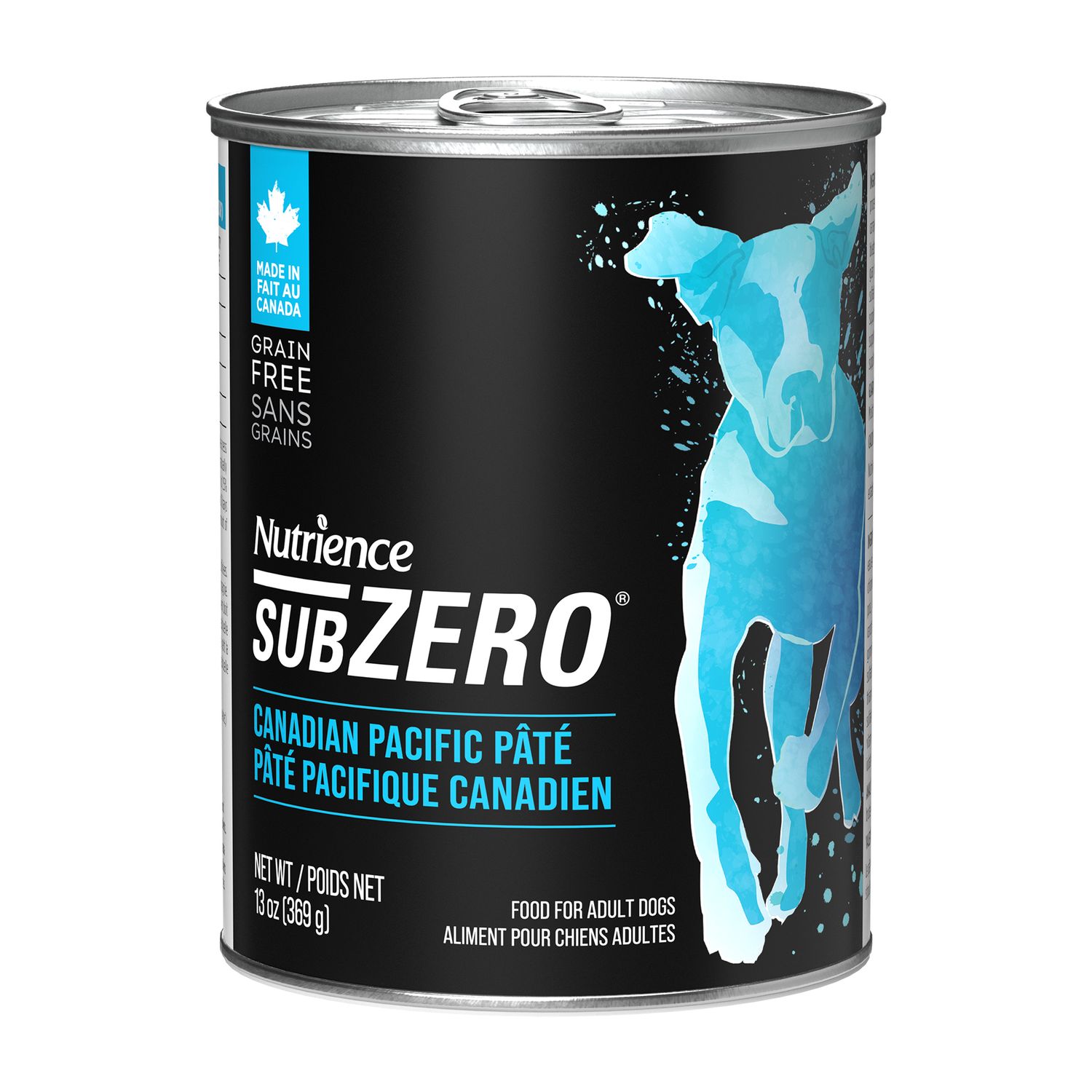 NUTRIENCE - SubZero Canadian Pacific Fish Pâté for Dogs, Size: 369g