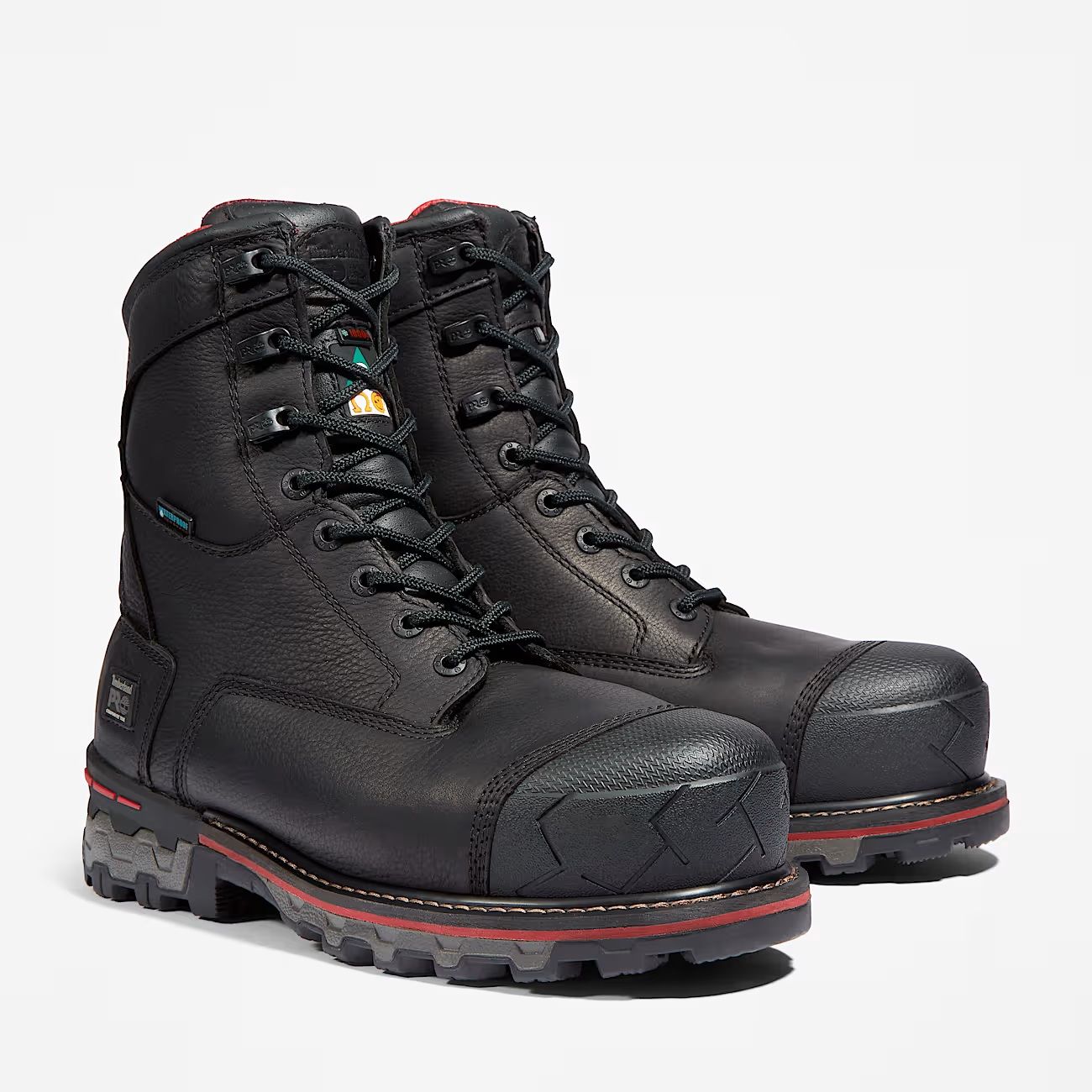 TIMBERLAND - Boondock 8'' Composite Toe Waterproof Insulated Work Boot, Size: 10